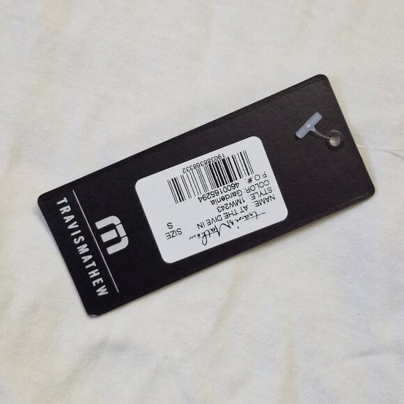 TravisMathew At The Dive In Golf Shirt Men’s Small Graphic Cotton Casual Tee - Picture 3 of 8